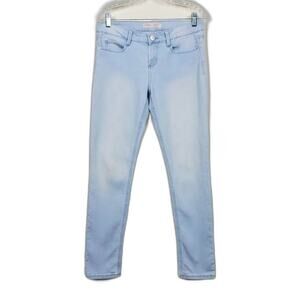 No Boundaries Skinny Jeans Womens Size 11 Light Wash Blue Stretch Denim Mid Rise